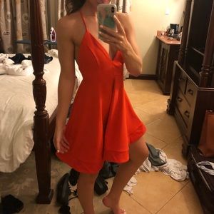 Fit & Flare Cami Dress - Tangerine